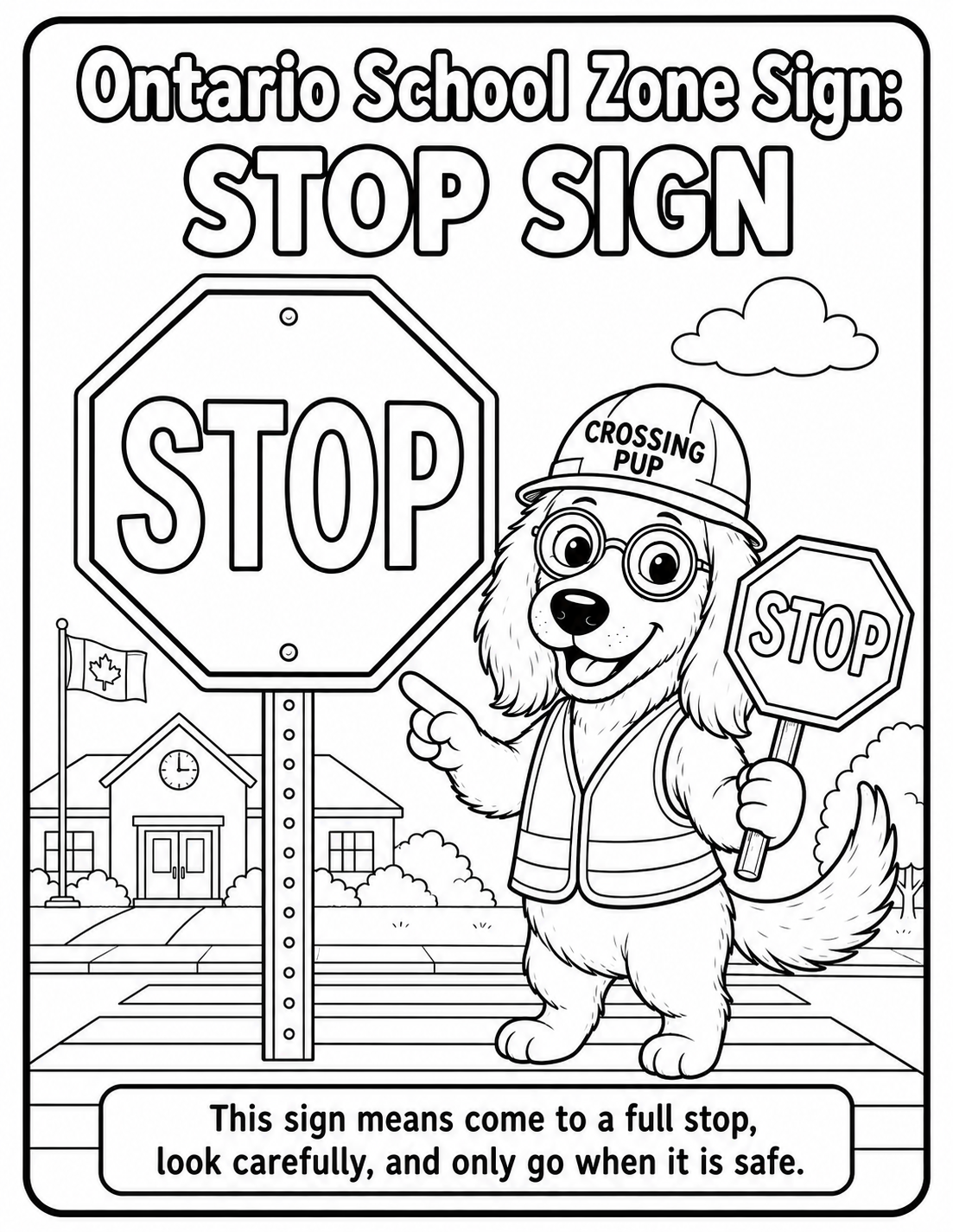 Toby colouring page 23